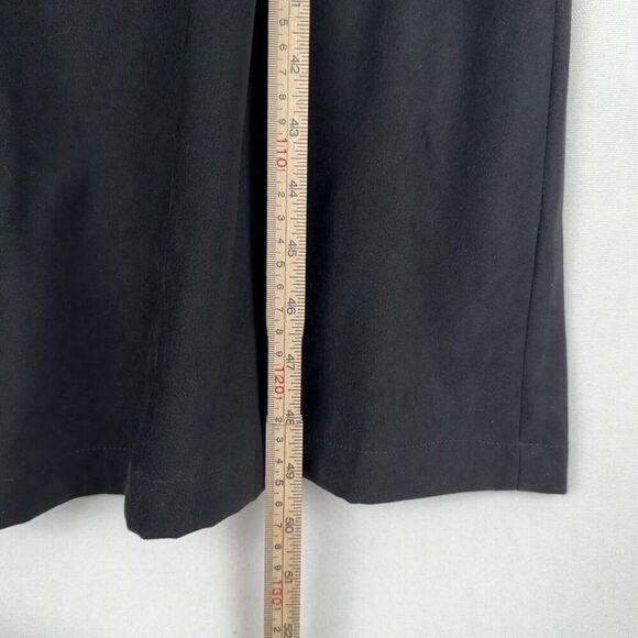 Vtg CJ Banks Dress Womens 18W Plus Black Midi Winter Nature Scene Modest Jumper - Picture 16 of 16